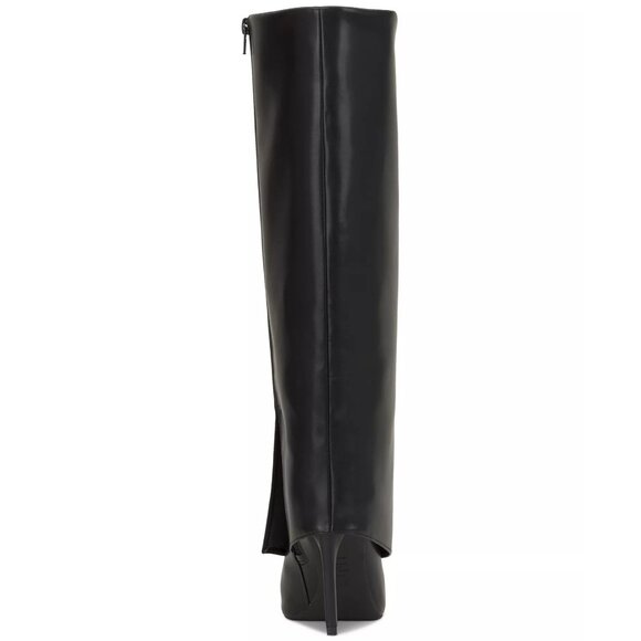I.N.C. International Concepts Womens Fold Over Cuffed Boots Black Size 5.5M NIB - Picture 4 of 5